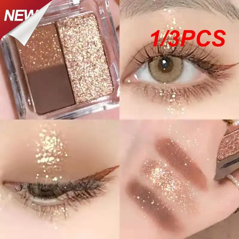 

Matte Glitter Eyeshadow Palette Bean Paste Color Waterproof Long-lasting Eyeshadow Pigment Shimmer Eye Shadow