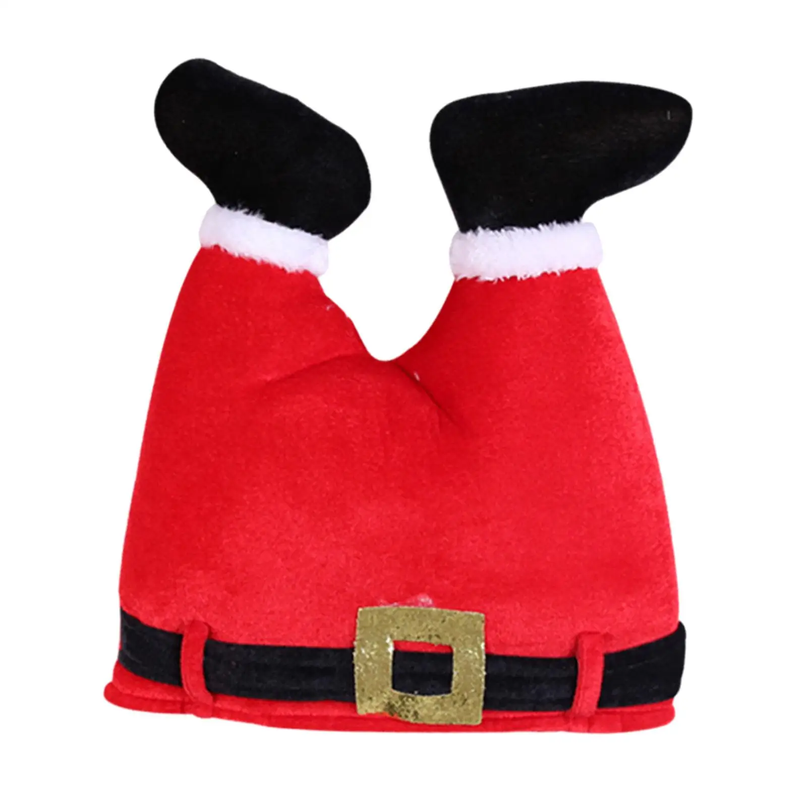 

Chrismas Hat Comfortable Funny Photography Prop Xmas Cap Cozy Santa Claus Hat for Celebrations Party Dress up Festival Christmas