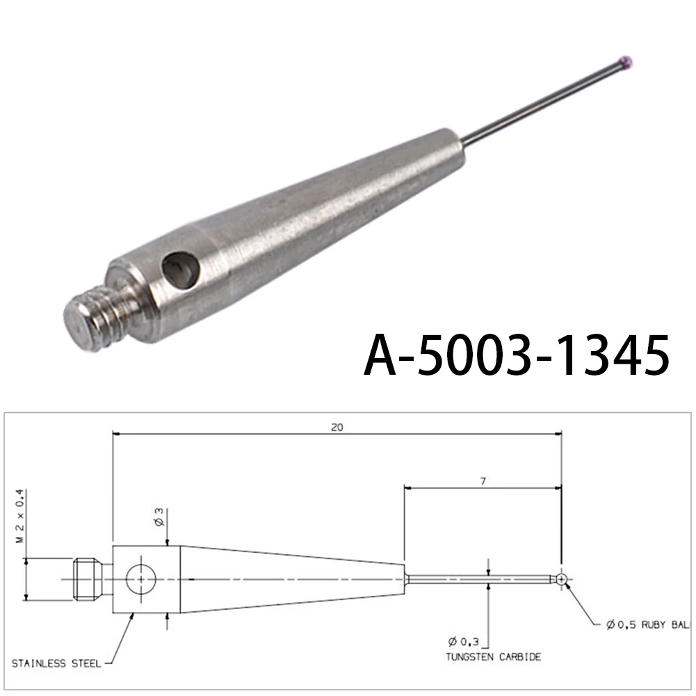 High Quality CMM Stylus Stylus Technology Tungsten Carbide Tungsten Steel Light Transmission. 20mm Wear Resistance
High Quality CMM Stylus Stylus Technology Tungsten Carbide Tungsten Steel Light Transmission. 20mm Wear Resistance