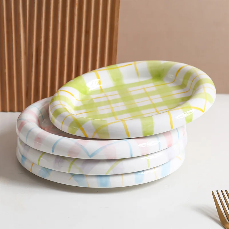 Dinner Plates Serving Dishes Sets Dinner Set Plates and Dishes Sushi Plate Ceramic Plate Household Plate Stripe
Dinner Plates Serving Dishes Sets Dinner Set Plates and Dishes Sushi Plate Ceramic Plate Household Plate Stripe