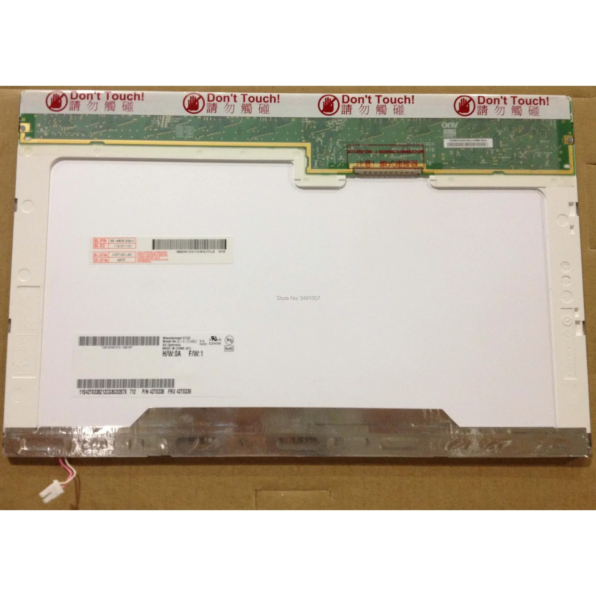 B141EW02 V.4 подходит LTN141W1-L03 L05 L01 L04 LTN141AT02 B141EW02 V.3 LTN141AT03 B141EW01 LP141WX3 N141I3-L01
B141EW02 V.4 подходит LTN141W1-L03 L05 L01 L04 LTN141AT02 B141EW02 V.3 LTN141AT03 B141EW01 LP141WX3 N141I3-L01