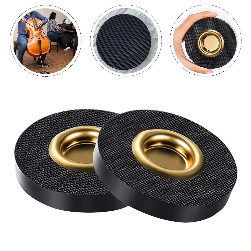 2 Pcs Anti-slip Mat for Cello Bottom Protector Support Bracket Pad Brass and Rubber Instruments Supply
2 Pcs Anti-slip Mat for Cello Bottom Protector Support Bracket Pad Brass and Rubber Instruments Supply