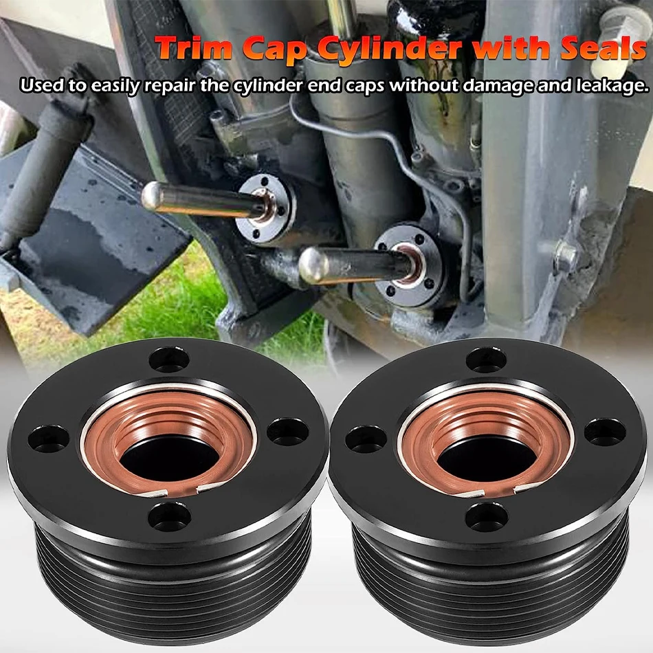 MX Trim Cap Cylinder with Seals 61A-43821-00-00 FSM040, Fits for Yamaha 200-225-250-300 HP (2-Pieces)
MX Trim Cap Cylinder with Seals 61A-43821-00-00 FSM040, Fits for Yamaha 200-225-250-300 HP (2-Pieces)