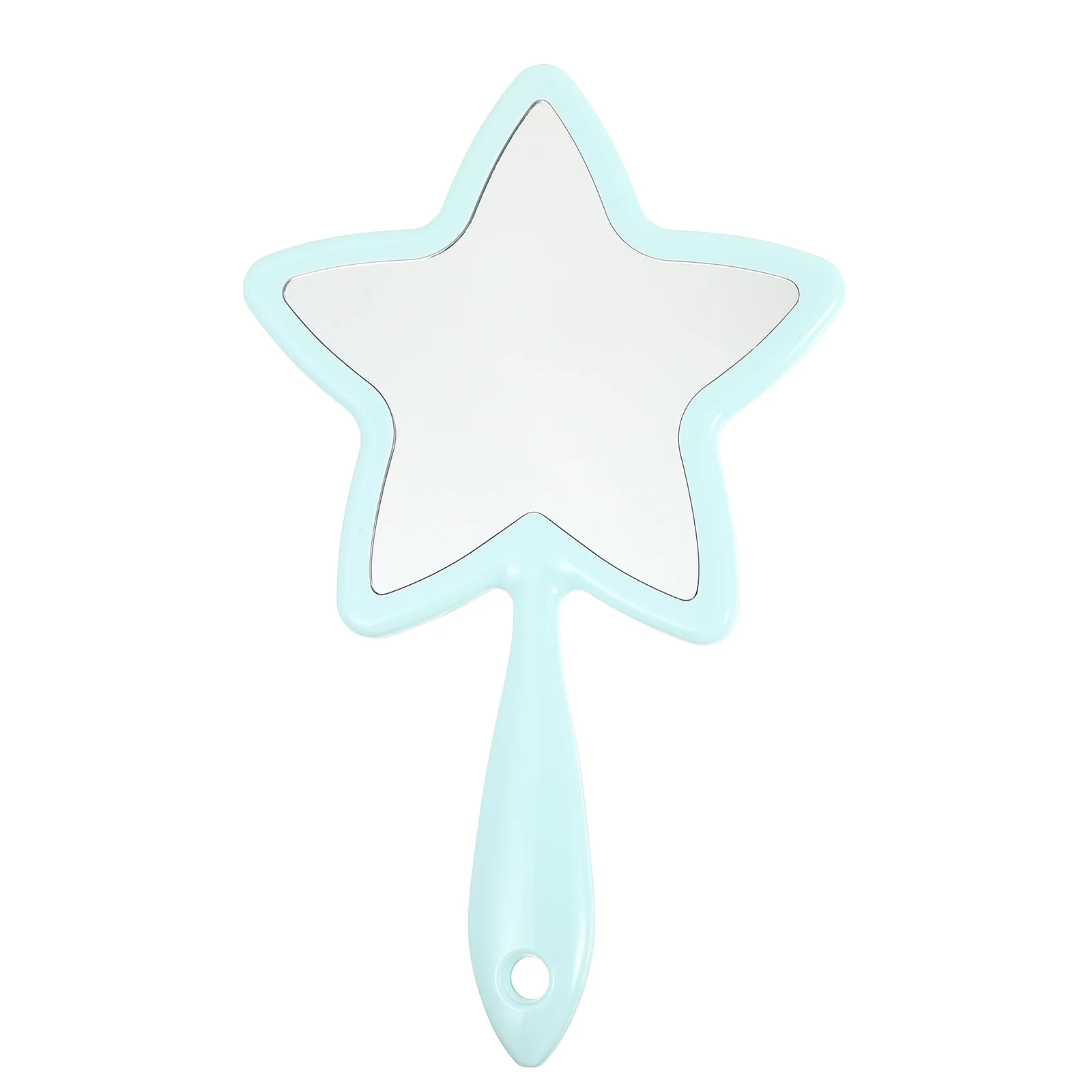 

Star Shaped Makeup Mirror, Handheld Mirrors with Handle Vanity Mirror for Dressing Makingup (Random color)