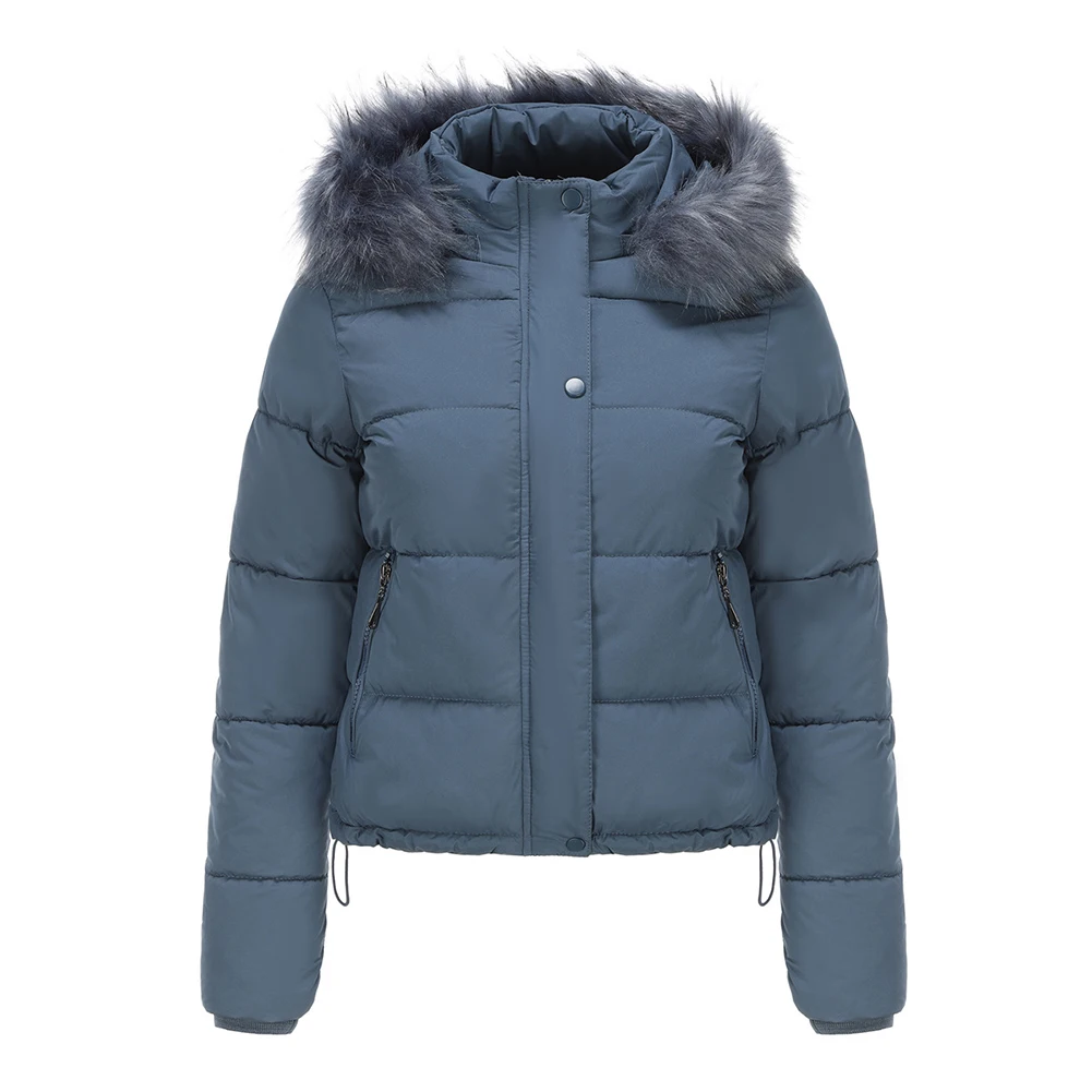 Fashionable and Elegant Women Ladies Winter Coat Quilted Padded Jacket with Faxu Fur Hood Mint Green M XXXL
Fashionable and Elegant Women Ladies Winter Coat Quilted Padded Jacket with Faxu Fur Hood Mint Green M XXXL