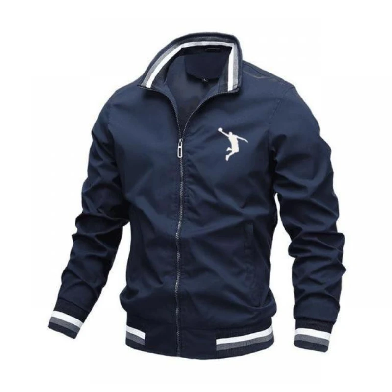 

Men's Sports Jacket New Spring And Autumn Fashion Men's Coat Outdoor Sports Windproof Jacket Men's Baseball Jacket