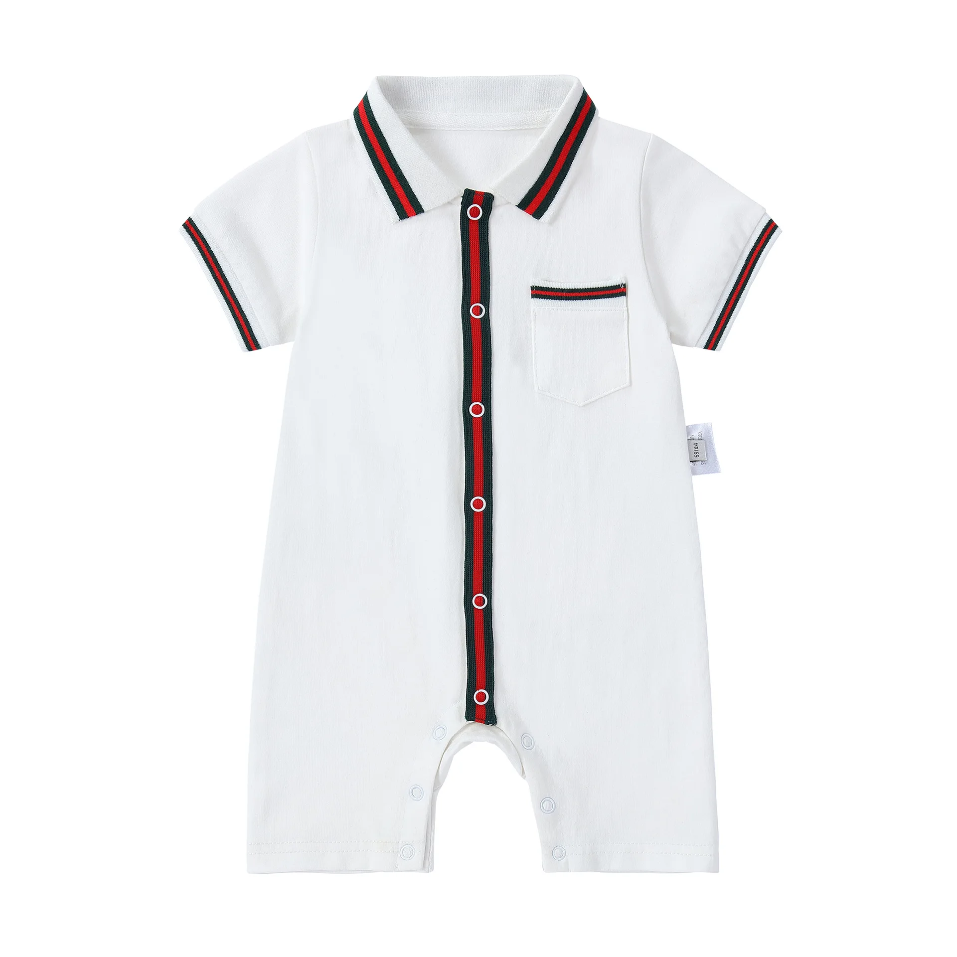 Fashion brand style newborn baby clothes Lapel Casual Gentleman Boys and Girls Romper
Fashion brand style newborn baby clothes Lapel Casual Gentleman Boys and Girls Romper