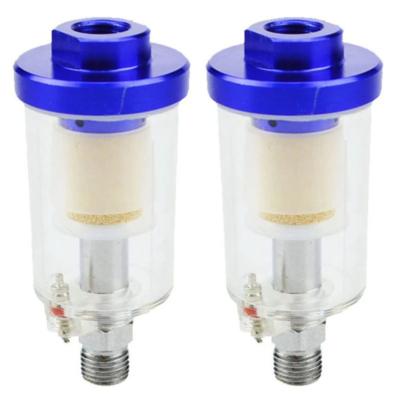 2X Inline 1/4 Inch Air Oil Water Separator Filter For Compressor Spray Paint Gun New
2X Inline 1/4 Inch Air Oil Water Separator Filter For Compressor Spray Paint Gun New