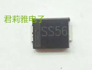 

50pcs 100% orginal new SS56 SMC(DO-214AB) 5A/60V SMD Schottky Diode