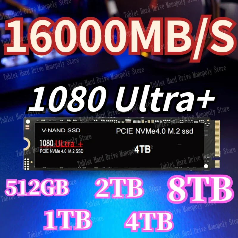 1080ultra+ Original New 2024 SSD 1TB 2TB 4TB Hdd Hard Drive M.2 SSD Hard Disk M2 2280 NVME Hard Drive for Famous Brand Laptop PC
1080ultra+ Original New 2024 SSD 1TB 2TB 4TB Hdd Hard Drive M.2 SSD Hard Disk M2 2280 NVME Hard Drive for Famous Brand Laptop PC