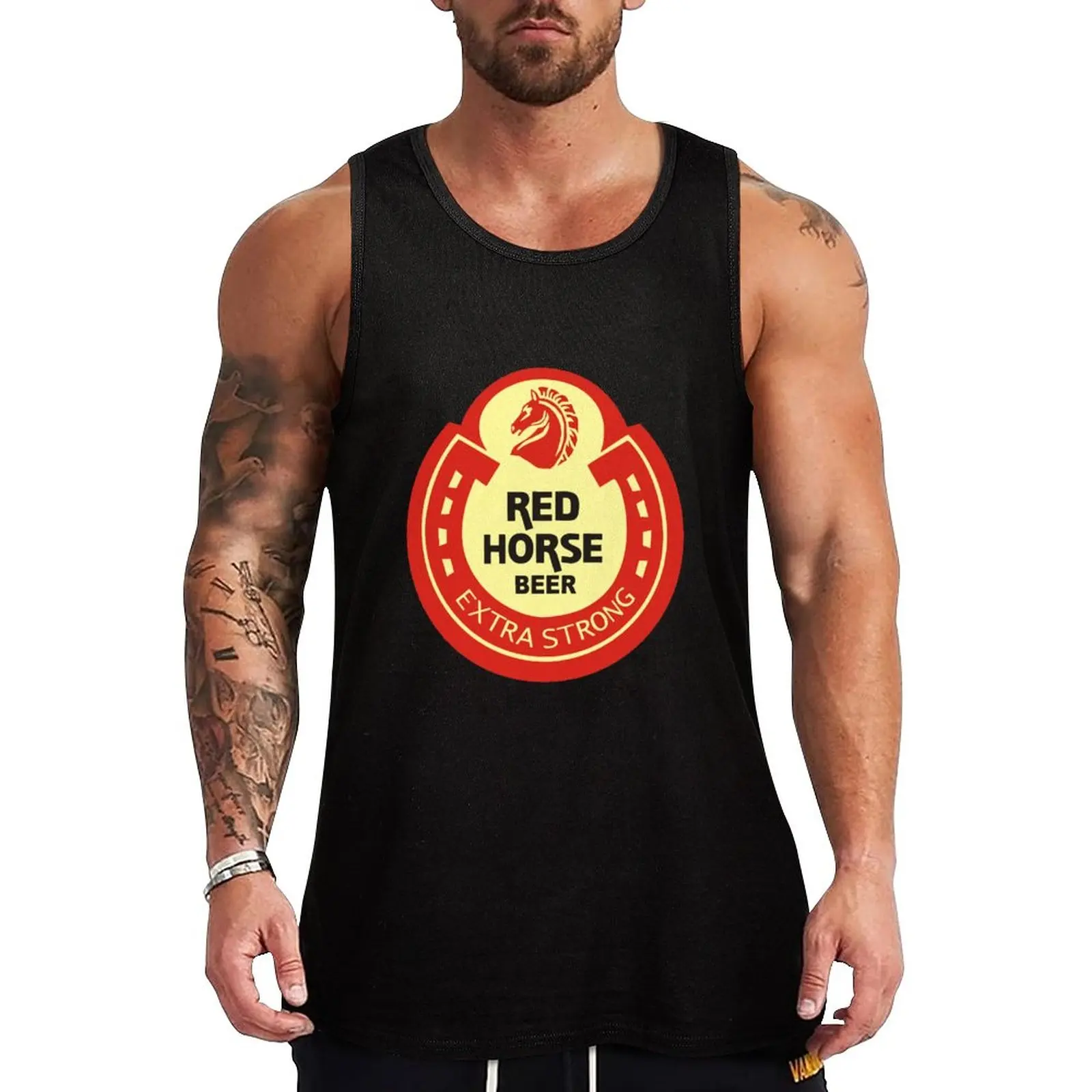 Майка мужская с логотипом Red Horse, тенниска без рукавов, майка для спортзала, бодибилдинга
Майка мужская с логотипом Red Horse, тенниска без рукавов, майка для спортзала, бодибилдинга