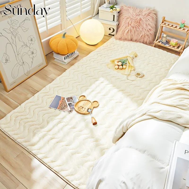 Winter Faux Fur Carpets for Living Room Thick Plush Soft Seat Cushion Velvet Bedroom Area Rugs Bedside Tatami Non Slip Floor Mat
Winter Faux Fur Carpets for Living Room Thick Plush Soft Seat Cushion Velvet Bedroom Area Rugs Bedside Tatami Non Slip Floor Mat