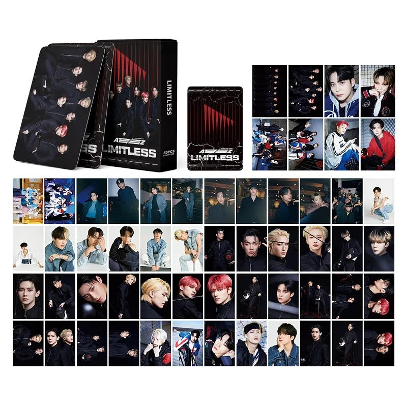 Kpop Idol 55pcs/set Lomo Cards ATEEZ Photocards Photo Card Postcard for Fans Collection
Kpop Idol 55pcs/set Lomo Cards ATEEZ Photocards Photo Card Postcard for Fans Collection