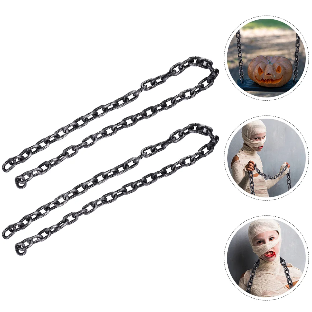 2 Pcs Simulation Big Iron Chain Costume Halloween Fake Link Decor Props Hallowen Links Cosplay Pp Clothing
2 Pcs Simulation Big Iron Chain Costume Halloween Fake Link Decor Props Hallowen Links Cosplay Pp Clothing