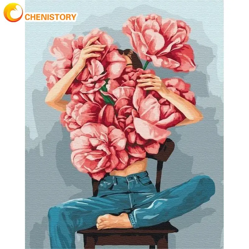 CHENISTORY Oil Painting By Numbers With Frame Woman And Flower For Adults Picture Coloring Home Decors Diy Gift On Canvas Figure
CHENISTORY Oil Painting By Numbers With Frame Woman And Flower For Adults Picture Coloring Home Decors Diy Gift On Canvas Figure