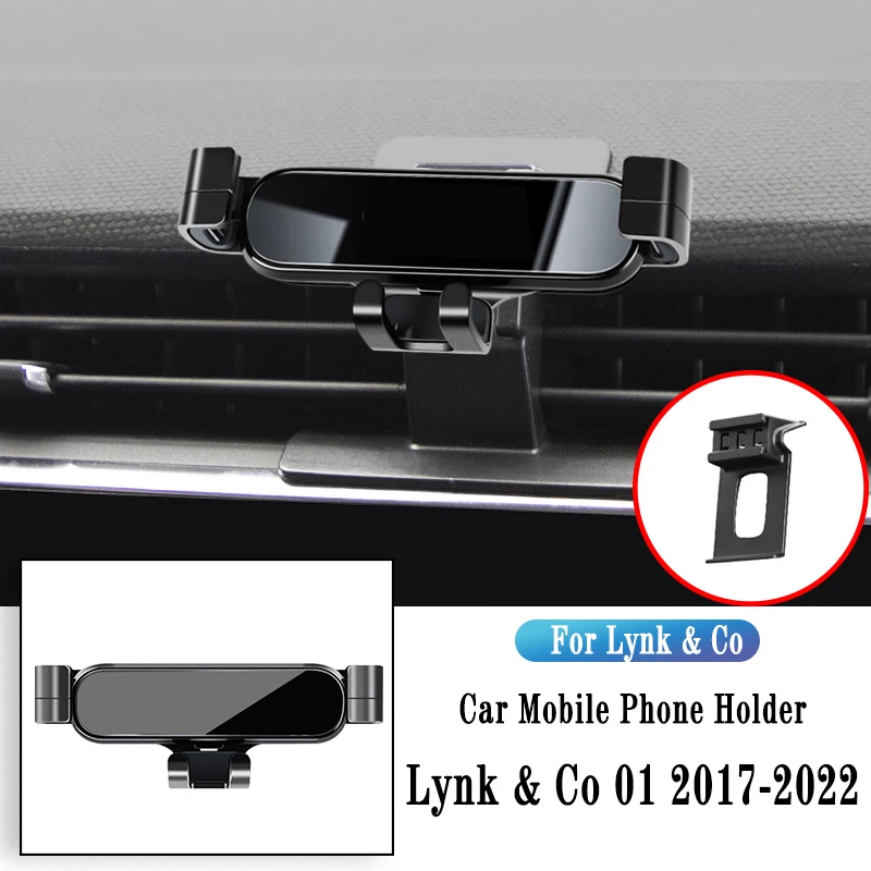 Car Phone Holder For Lynk & Co 01 2021-2022 Gravity Navigation Bracket GPS Stand Air Outlet Clip Rotatable Support Accessories
Car Phone Holder For Lynk & Co 01 2021-2022 Gravity Navigation Bracket GPS Stand Air Outlet Clip Rotatable Support Accessories