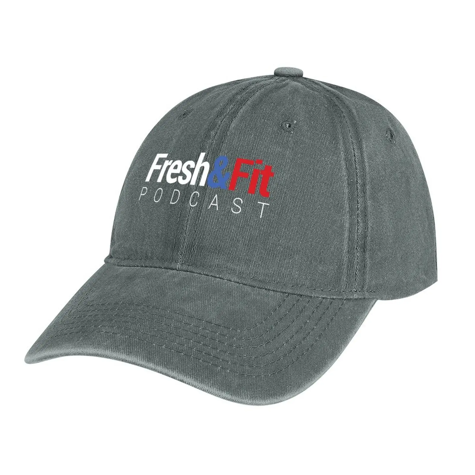 

Fresh and Fit Podcast Logo Cowboy Hat derby hat Hood Women's Golf Wear Men's