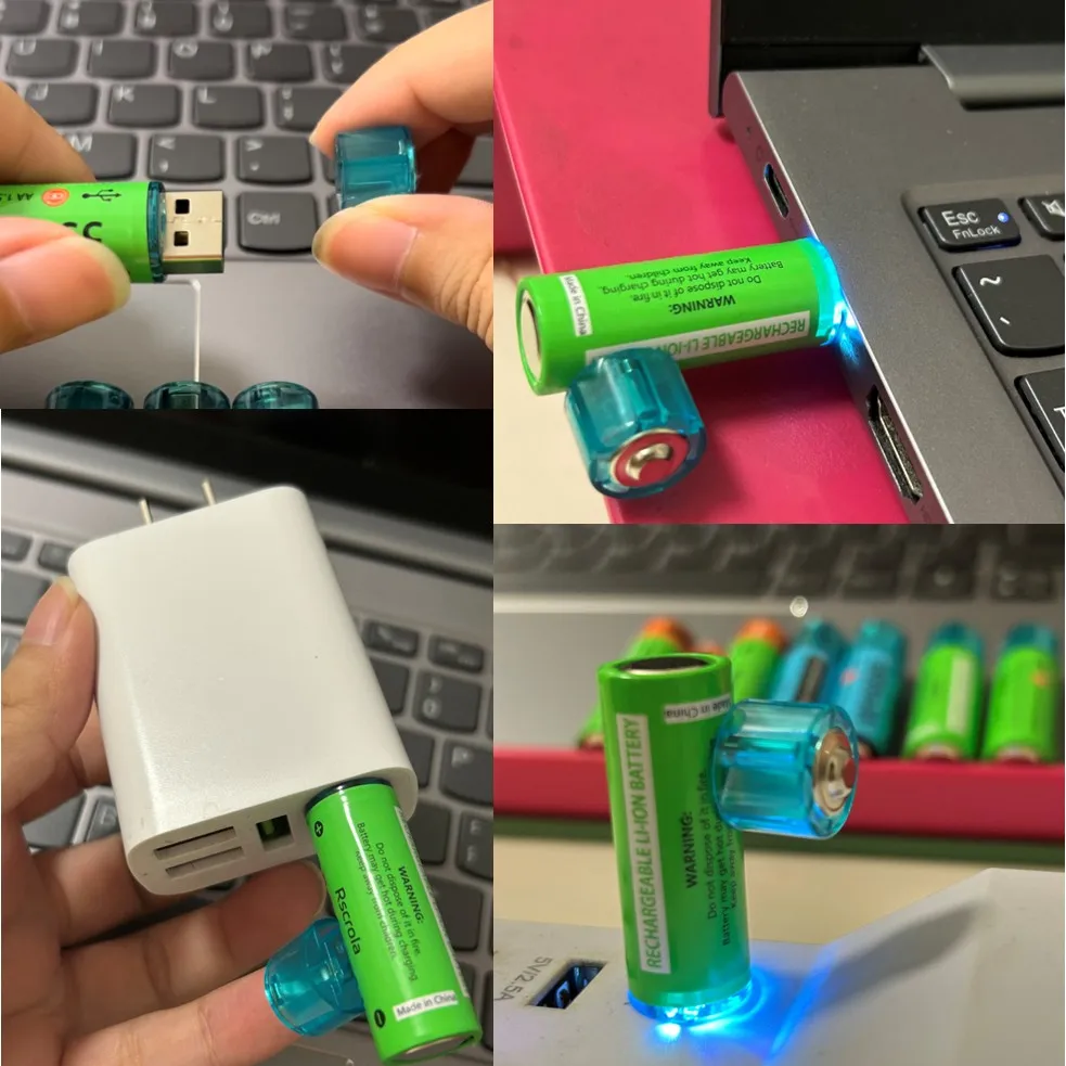 Universal AA Rechargeable Battery Durable 5500mAh Li-ion Battery AA USB Direct Charging for Toys Clocks Game Controllers Cameras Universal AA Rechargeable Battery Durable 5500mAh Li-ion Battery AA USB Direct Charging for Toys Clocks Game Controllers Cameras