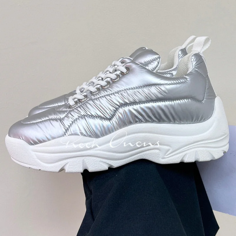 Sneakers Unisex Summer New Sewing Upper Design Thick Bottom Lace-Up Leisure Shoes Non-Slip Height Increasing Lovers Loafers
Sneakers Unisex Summer New Sewing Upper Design Thick Bottom Lace-Up Leisure Shoes Non-Slip Height Increasing Lovers Loafers