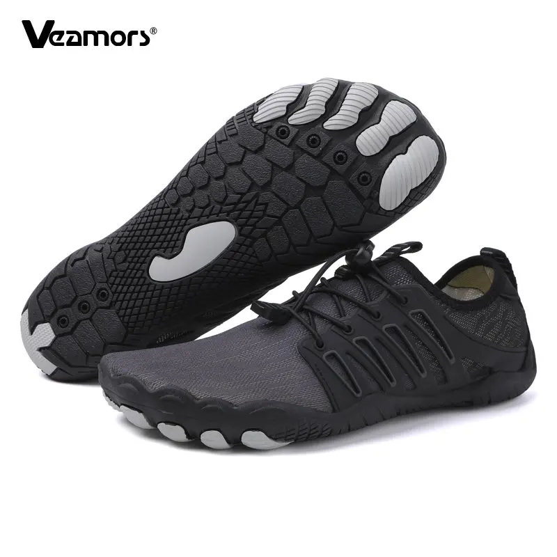 

Mens Water Shoes Quick Dry Womens Barefoot Aqua Shoes for Wading Diving Swim Surf Fishing Beach Walking Breathable Water Sneaker