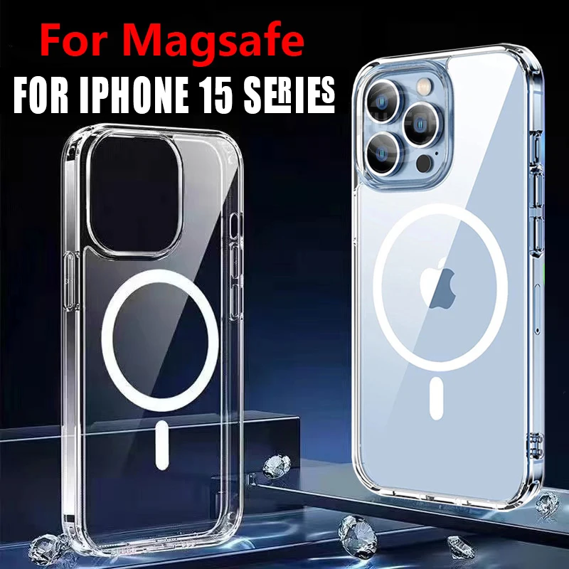 Original For Magsafe Magnetic Wireless Charging Case For iPhone 15 Plus 14 13 12 11 Pro Max Mini Xs XR Transparent Acrylic Cover
Original For Magsafe Magnetic Wireless Charging Case For iPhone 15 Plus 14 13 12 11 Pro Max Mini Xs XR Transparent Acrylic Cover