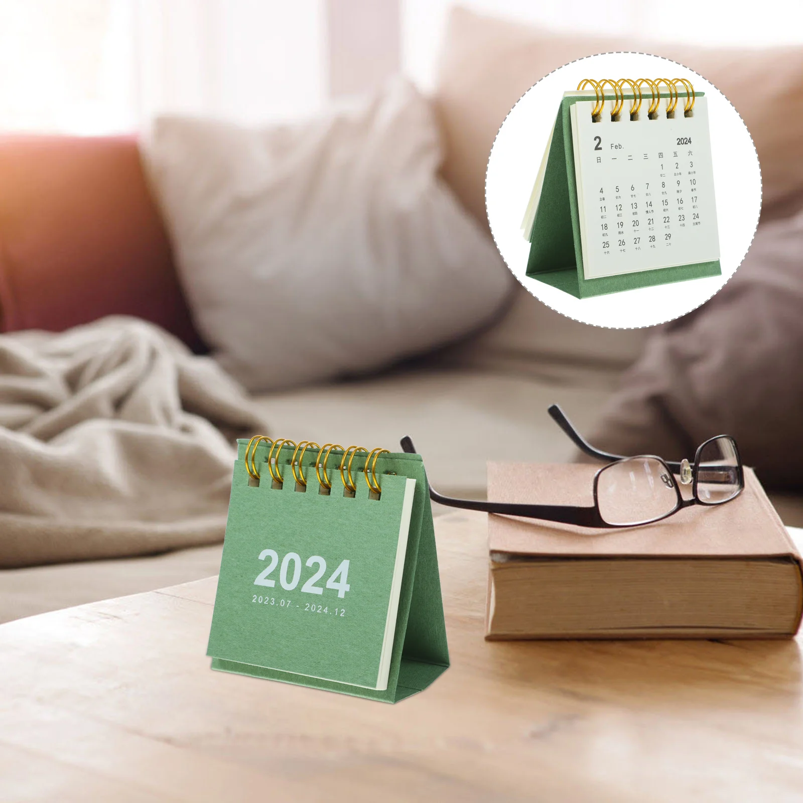 2024 Small Desk Calendar Home Accessory Calendars Office Household Daily Monthly for Portable 
2024 Small Desk Calendar Home Accessory Calendars Office Household Daily Monthly for Portable