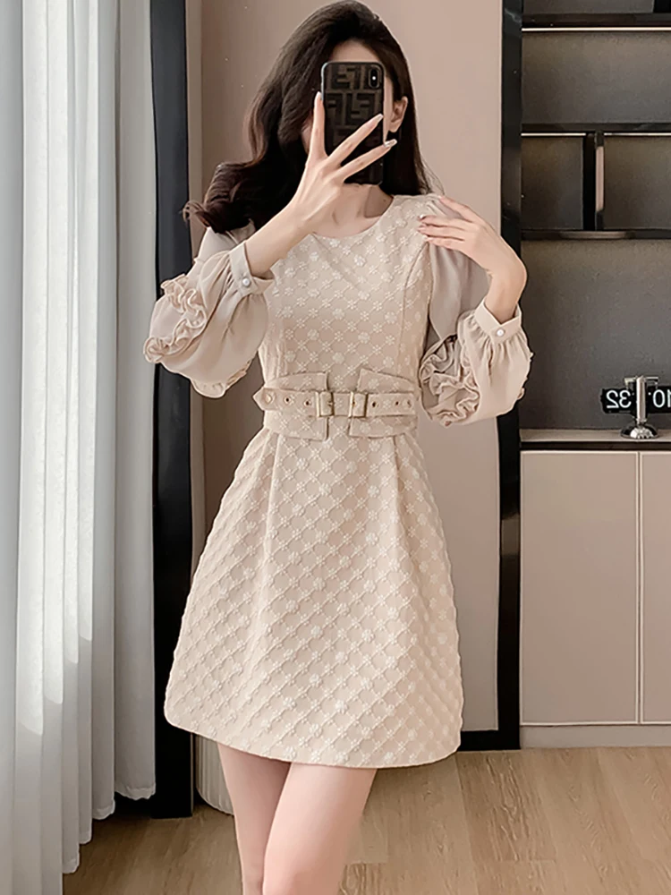 Women Fashion Chic Jacquard Bandage Bodycon Prom Dress 2024 Spring Elegant Y2k Dress Korean Vintage Luxury Party Evening Dresses
Women Fashion Chic Jacquard Bandage Bodycon Prom Dress 2024 Spring Elegant Y2k Dress Korean Vintage Luxury Party Evening Dresses