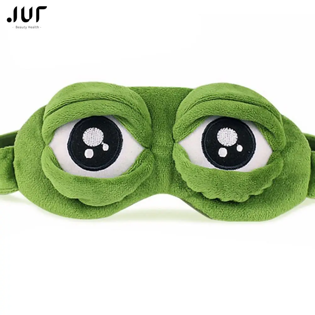 3D FROG Sleeping Mask Eyeshade Plush Eye Cover Travel Cartoon Eyeshade for Eye Travel Relax Sleeping Gift
3D FROG Sleeping Mask Eyeshade Plush Eye Cover Travel Cartoon Eyeshade for Eye Travel Relax Sleeping Gift