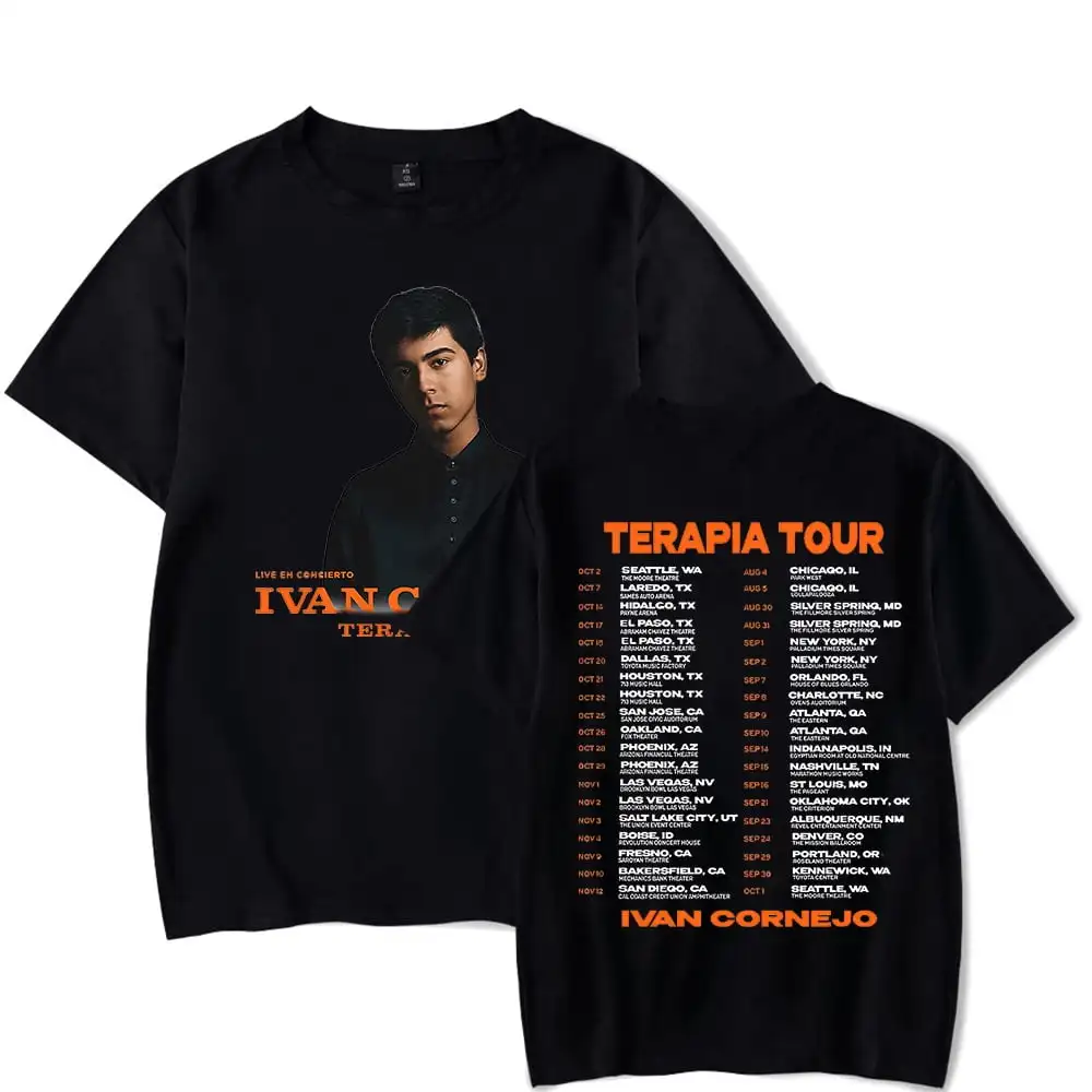 Ivan Cornejo T-Shirt Fashion Terapia Tour Merch Crewneck Women Men Summer Short Sleeve Tshirt Casual Hip Hop Tee
Ivan Cornejo T-Shirt Fashion Terapia Tour Merch Crewneck Women Men Summer Short Sleeve Tshirt Casual Hip Hop Tee