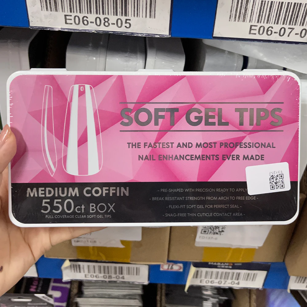 240/550 Tips False Nails Soft French Long Coffin C Curved Short Stiletto Matte Gel Tip Full Cover XXL Press On Nail Art Fake Tip
240/550 Tips False Nails Soft French Long Coffin C Curved Short Stiletto Matte Gel Tip Full Cover XXL Press On Nail Art Fake Tip