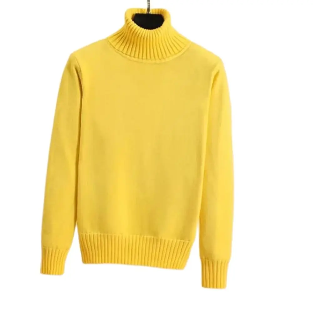 Women's Knitted Turtleneck Sweaters Slim Fit Pullover Soft Warm Pull Elasticity Female Tops Winter Autumn 2024
Women's Knitted Turtleneck Sweaters Slim Fit Pullover Soft Warm Pull Elasticity Female Tops Winter Autumn 2024