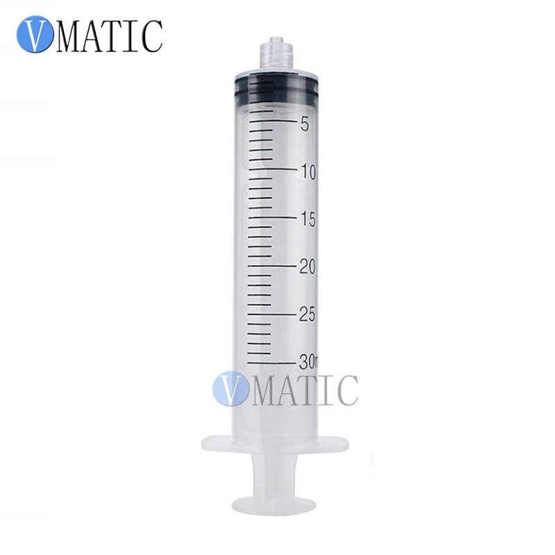 

Free Shipping Non Sterilized High Recommendation 30ml/30cc Luer Lock Plastic Syringe