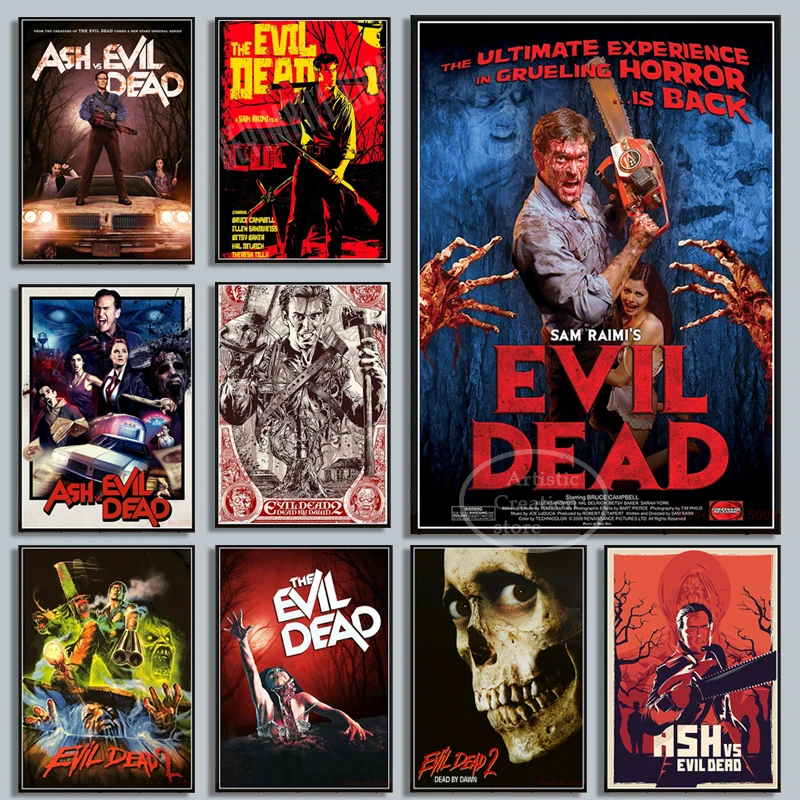 The Evil Dead Movie Horror Print Art Canvas Poster For Living Room Decor Home Wall Picture
The Evil Dead Movie Horror Print Art Canvas Poster For Living Room Decor Home Wall Picture