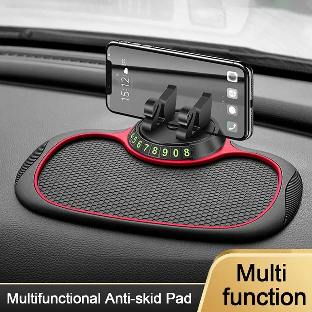 

Car Anti-Slip Mat Auto Phone Holder Non Slip Sticky Anti Slide Dash Phone Mount Silicone Dashboard Car Pad Mat