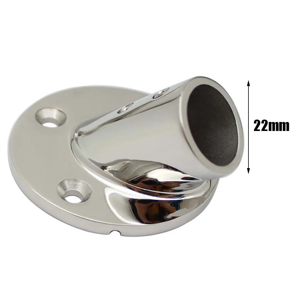 Boat Handrail Round Tube Base Direct Installation Front Polished Reliability Silver Stainless Steel Universal Fitment
Boat Handrail Round Tube Base Direct Installation Front Polished Reliability Silver Stainless Steel Universal Fitment