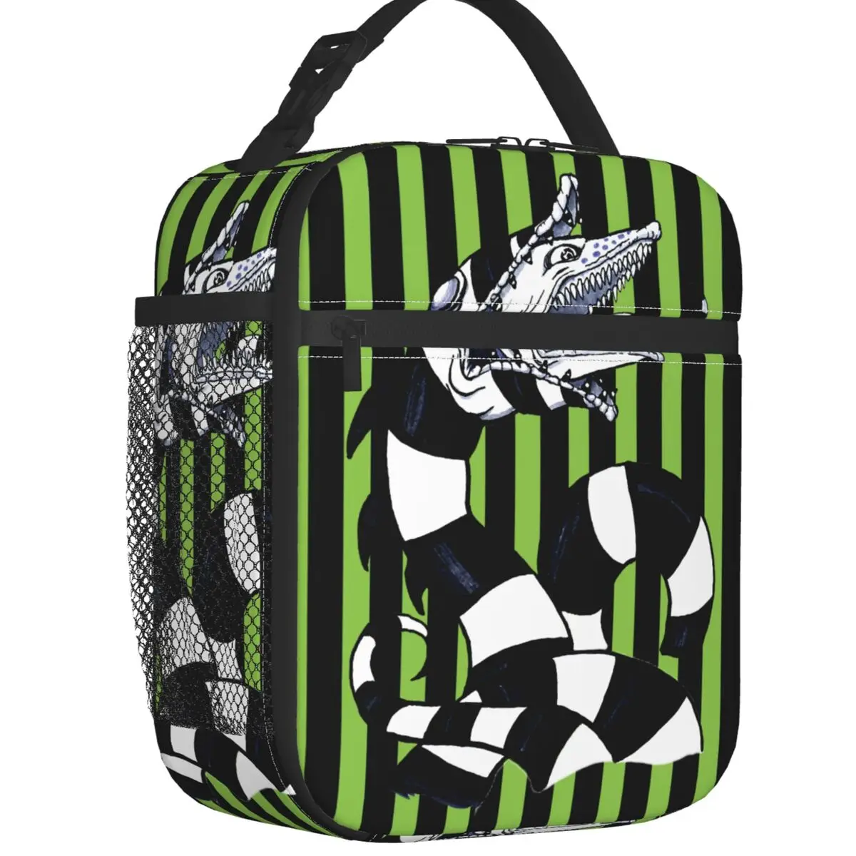 Custom Beetlejuice Sandworm Lunch Bag Men Women Warm Cooler Insulated Lunch Box for Kids School
Custom Beetlejuice Sandworm Lunch Bag Men Women Warm Cooler Insulated Lunch Box for Kids School