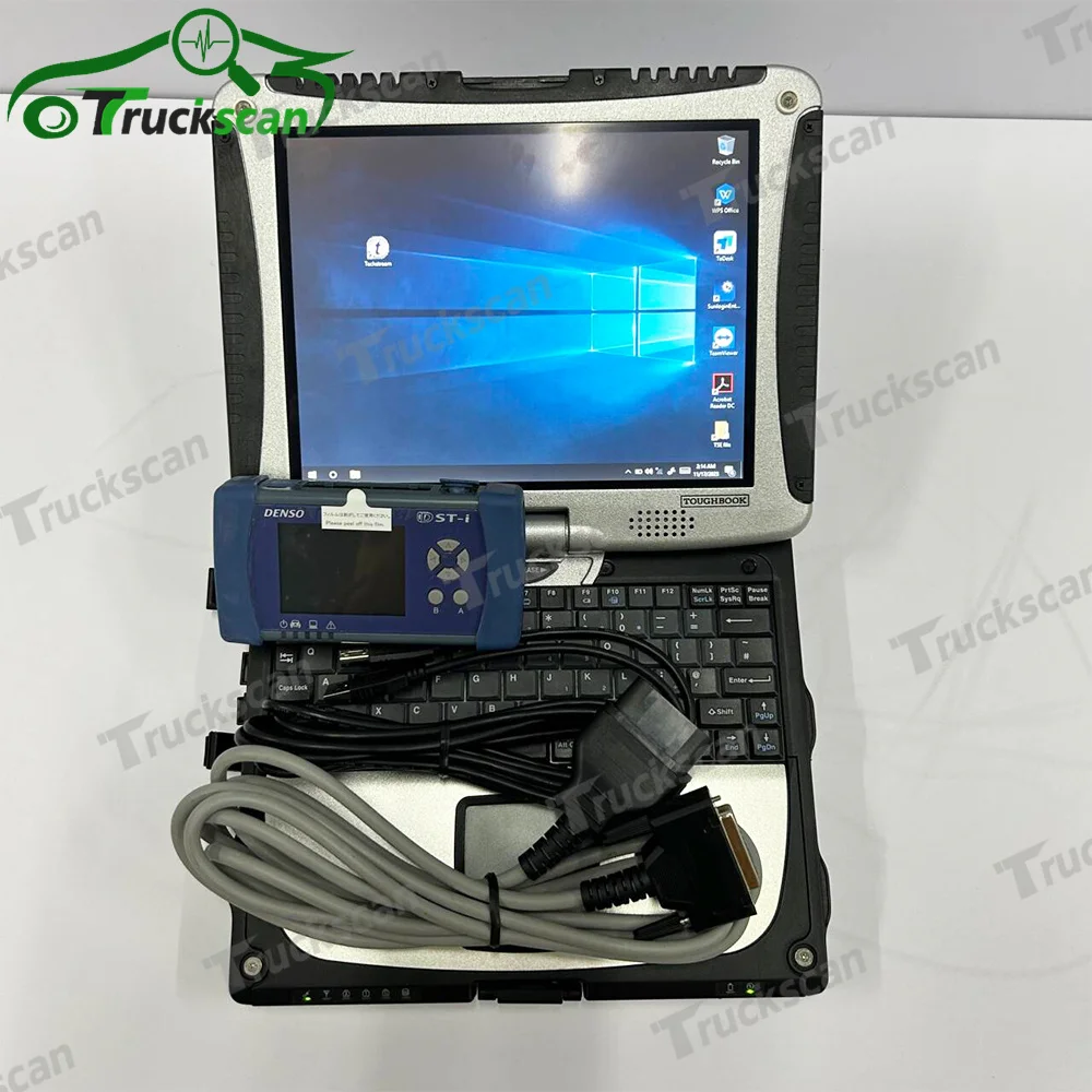Ноутбук CF19 + Denso Takeuchi для Kubota сельскохозяйственная техника, трактор, диагностический инструмент для грузовиков TAKEUCHI Diagmaster Python DSTi datalink
Ноутбук CF19 + Denso Takeuchi для Kubota сельскохозяйственная техника, трактор, диагностический инструмент для грузовиков TAKEUCHI Diagmaster Python DSTi datalink
