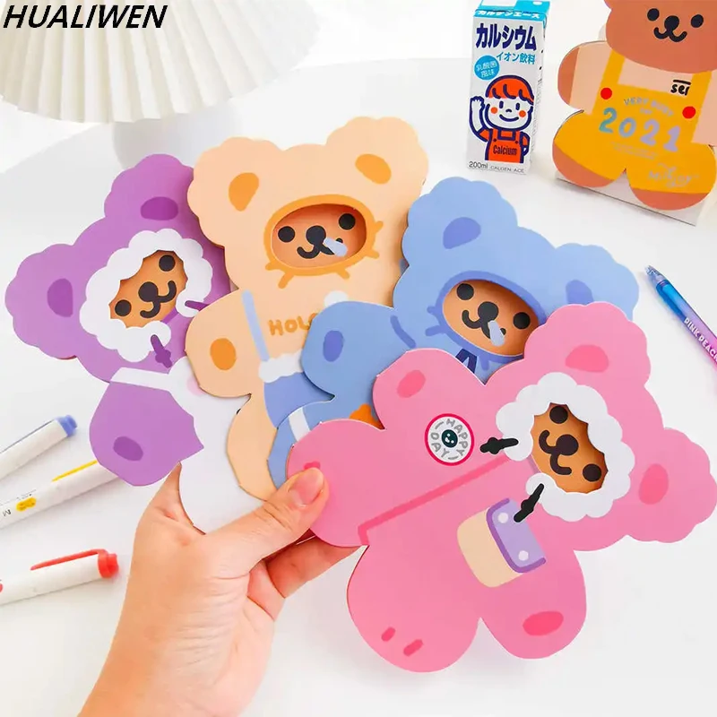 10pcs/Ins Wind Little Bear Greeting Card Blessing Message Card Girl Creative Cute Cartoon Handwritten Small Card
10pcs/Ins Wind Little Bear Greeting Card Blessing Message Card Girl Creative Cute Cartoon Handwritten Small Card