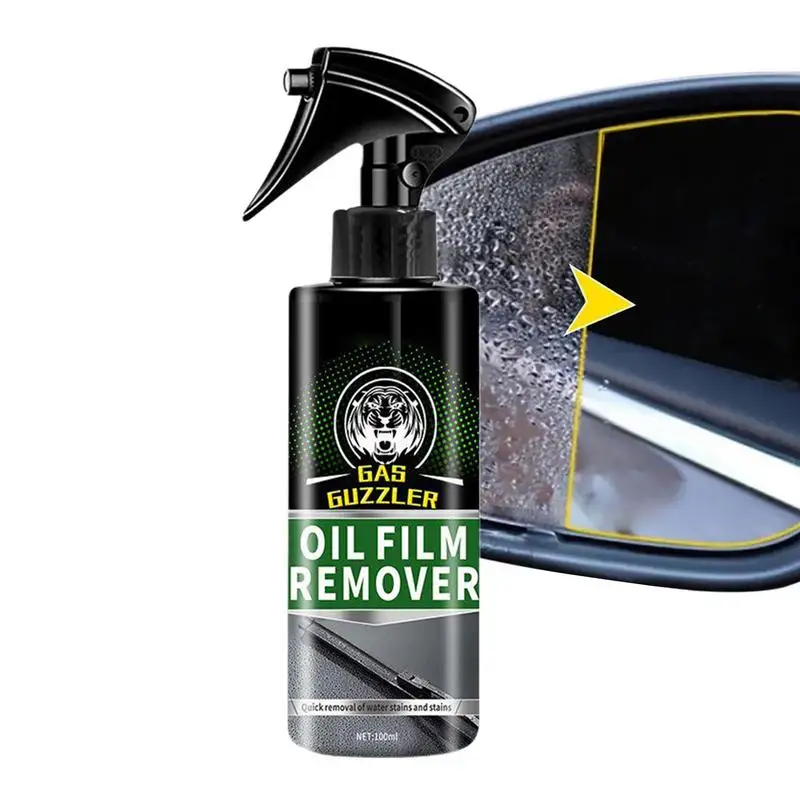Oil Film Clean Agent 100ml Car Glass Oil Film Remover Fast-Acting Household Cleaning Spray For Glass Doors Cosmetic Mirror
Oil Film Clean Agent 100ml Car Glass Oil Film Remover Fast-Acting Household Cleaning Spray For Glass Doors Cosmetic Mirror