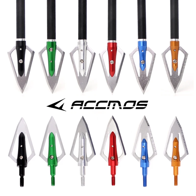12pcs Stainless Steel Arrow Head 2 blades Broadheads 100 grain Hunting Arrowhead Tips for Compound bow Archery
12pcs Stainless Steel Arrow Head 2 blades Broadheads 100 grain Hunting Arrowhead Tips for Compound bow Archery