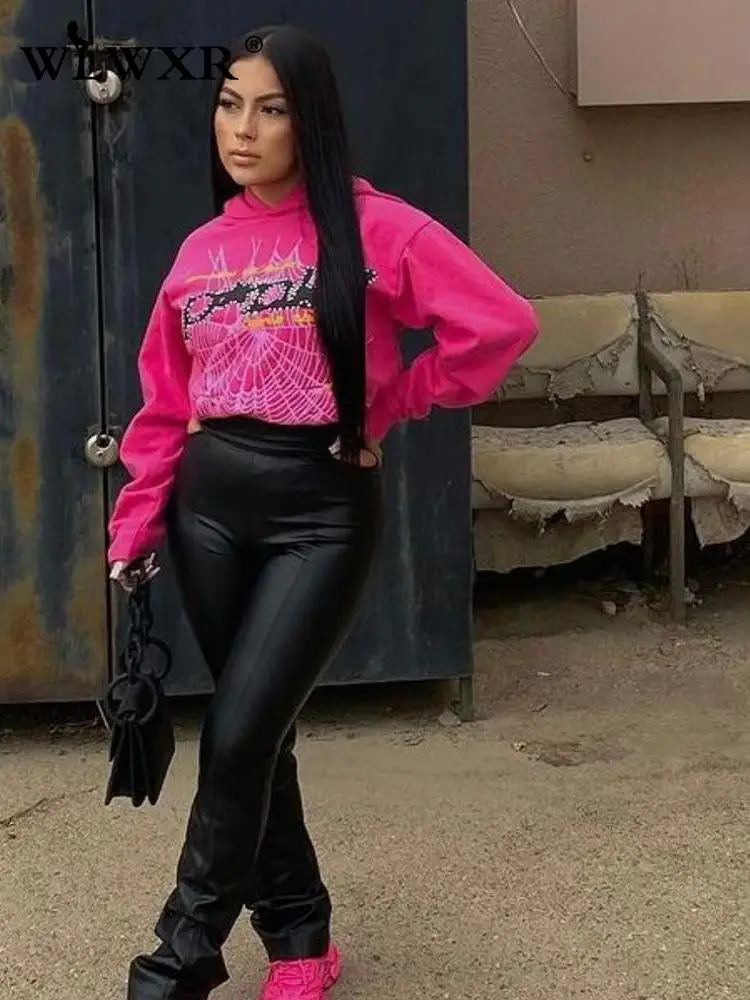 WLWXR Fall Black Loose Hoodie Women Sweatshirts Long Sleeve Top Streetwear Top Rose Red Print Graphic Sweatshirt Hoodies Women 
WLWXR Fall Black Loose Hoodie Women Sweatshirts Long Sleeve Top Streetwear Top Rose Red Print Graphic Sweatshirt Hoodies Women