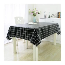 Pvc Tablecloths, Waterproof Table Covers Plaid Black Dining Table Coffee Table Deco
Pvc Tablecloths, Waterproof Table Covers Plaid Black Dining Table Coffee Table Deco