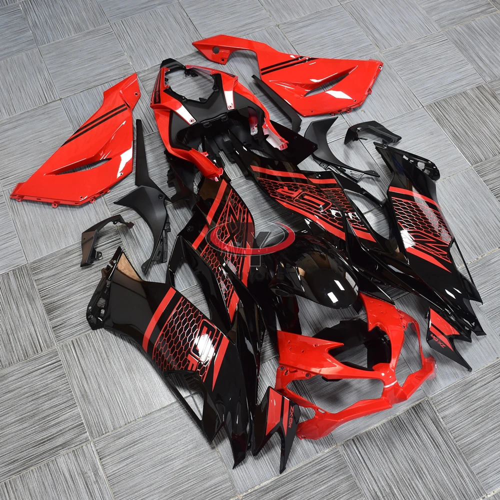 Для ZX6R ZX 6R 636 2019-2020-2021-2022-2023 ярко-красный черный пчелиный сетчатый принт кузова капота мотоцикла полный комплект обтекателей
Для ZX6R ZX 6R 636 2019-2020-2021-2022-2023 ярко-красный черный пчелиный сетчатый принт кузова капота мотоцикла полный комплект обтекателей