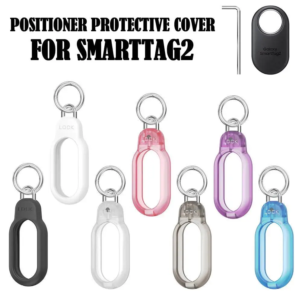 For Samsung Galaxy Smart Tag 2 Case Secure Holder with Key IPX8 Waterproof Anti-Lost Protective Case for SmartTag 2
For Samsung Galaxy Smart Tag 2 Case Secure Holder with Key IPX8 Waterproof Anti-Lost Protective Case for SmartTag 2