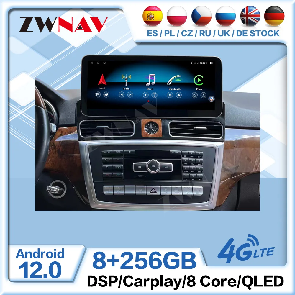 Car Radio For Mercedes Benz ML GL GLE GLS 2012 2013 - 2019 Stereo Din Android Auto Multimedia Player Carplay GPS Audio Autoradio
Car Radio For Mercedes Benz ML GL GLE GLS 2012 2013 - 2019 Stereo Din Android Auto Multimedia Player Carplay GPS Audio Autoradio