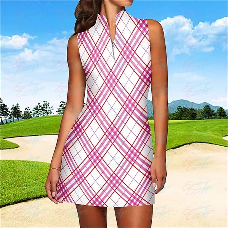 Summer Golf Sleeveless Fashion Casual Printing Fitness Breathable Quick Drying Training Sportswear Fitness Women's Dress
Summer Golf Sleeveless Fashion Casual Printing Fitness Breathable Quick Drying Training Sportswear Fitness Women's Dress