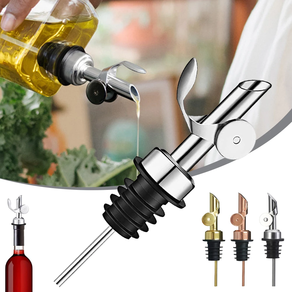 Oil Bottle Stopper Lock Plug Seal Leak-proof Food Grade Rubber Nozzle Sprayer Liquor Dispenser Wine Pourer Kitchen Bar Tools
Oil Bottle Stopper Lock Plug Seal Leak-proof Food Grade Rubber Nozzle Sprayer Liquor Dispenser Wine Pourer Kitchen Bar Tools