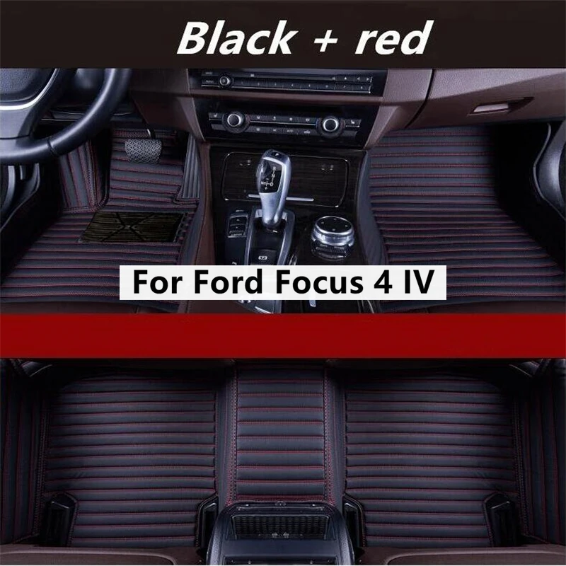 Transverse grain Custom Car Floor Mats For Ford Focus IV V 4 5 cosport Auto Accessories Foot Carpet
Transverse grain Custom Car Floor Mats For Ford Focus IV V 4 5 cosport Auto Accessories Foot Carpet