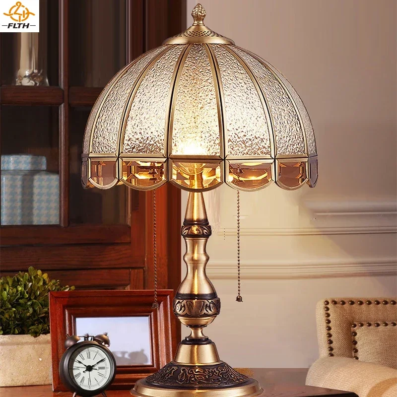 European Table Lamp Copper Modern Luxury Creative Brass LED Lighting Decor Home Bedroom Living Room Desk Lamps
European Table Lamp Copper Modern Luxury Creative Brass LED Lighting Decor Home Bedroom Living Room Desk Lamps