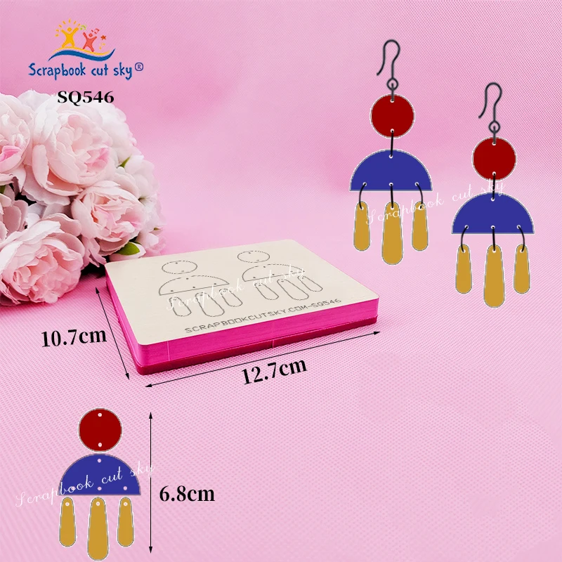 ScrapbookCutSky-SQ546 новые серьги, деревянный нож для резки, используется с машиной
ScrapbookCutSky-SQ546 новые серьги, деревянный нож для резки, используется с машиной